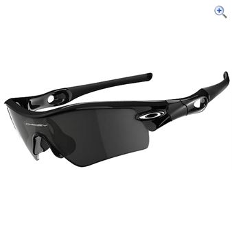 Oakley Radar Path Sunglasses (Polished Black/Grey) - Colour: JET BLACK